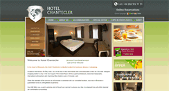 Desktop Screenshot of hotel-chantecler.be